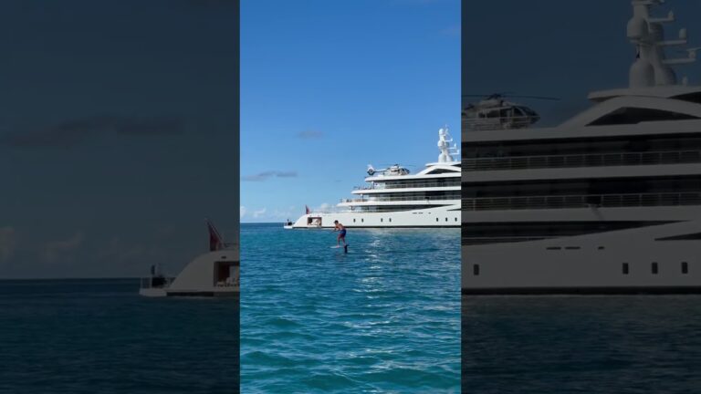 Challenge Accepted: Pumpfoiling a 300ft Yacht!