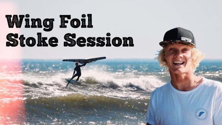 Stoked SPG Wing Foil Session on FLYSURFER // West Coast South Africa