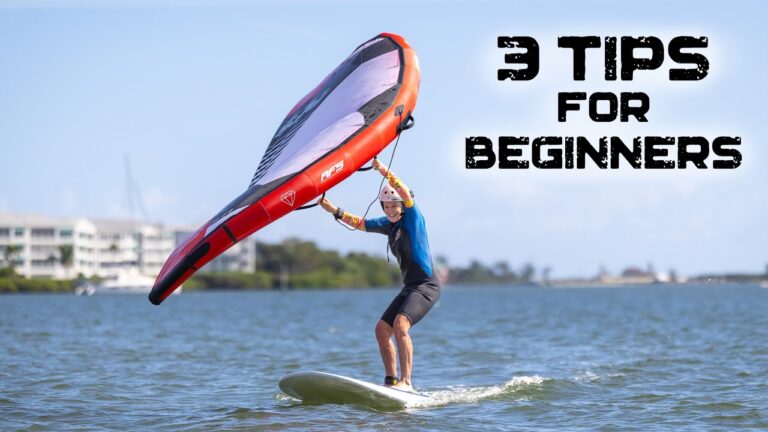 3 tips for beginner wing foilers