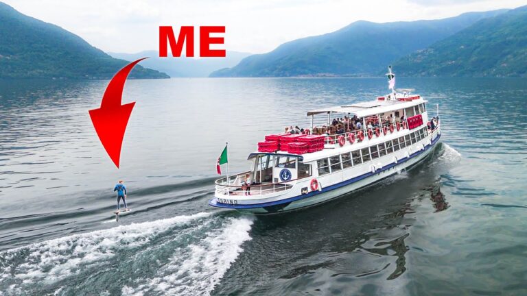 I Foil Surfed the Wave of This Ferry