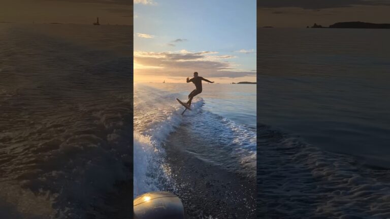 SURF EN WAKE FOIL À SAINT-MALO