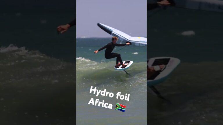 AFRICAN SANDBAR - Wing Foil Session #wingfoil #foiling