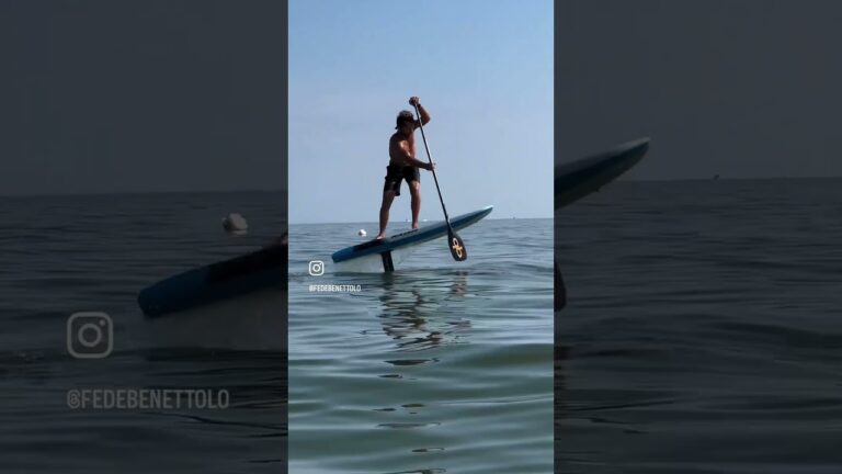 No Wind? No problem! #wingfoiling #pumpfoil #foiling #dw #sup #standuppaddle #supfoil