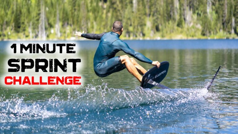 What is the fastest foil? | 1 minute SPRINT challenge