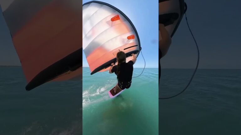 Iset Segura | Light wind #sabfoil #reddevil #italianfoil