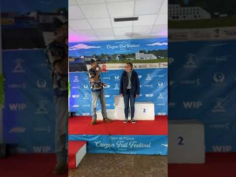 Cérémonie de clôture et des podiums au Crozon Foil Festival.