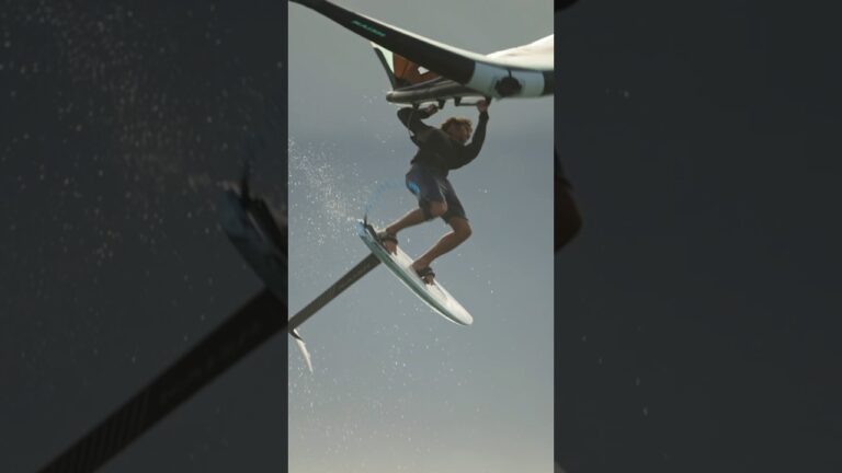 Winging magic with Austin Kalama #wingfoil #wingfoiling