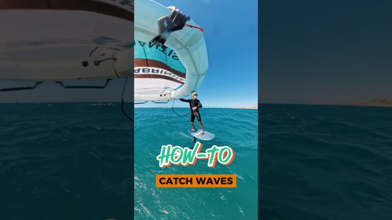 Wingsurf - How To - Catch Waves - Tutorial