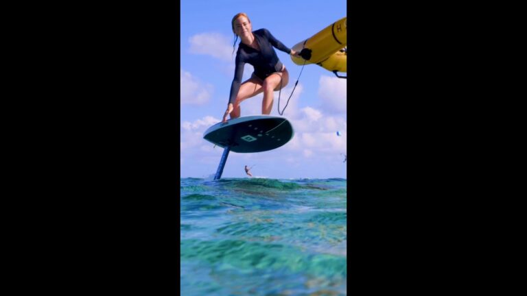 Effortless Wing Foiling in Mauritius with the Halo Pro Wing & Roamer S Board | @chantalepoettgens