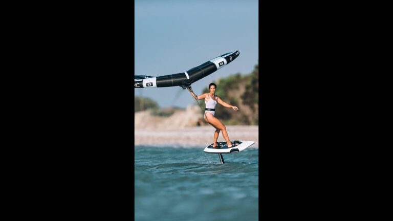 Epic Wingfoiling Adventure in Theologos, Rhodes with @los_julios #RideCore #Greece