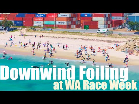 Downwind Foiling at WA Race Week 2024