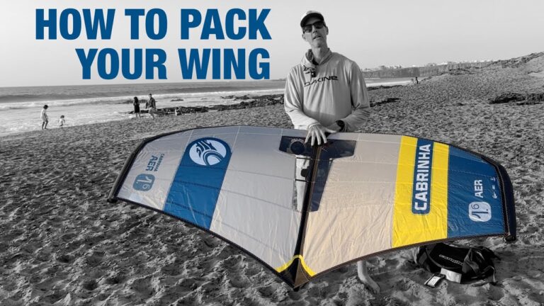 How to pack your WING (Cabrinha Wingfoil)
