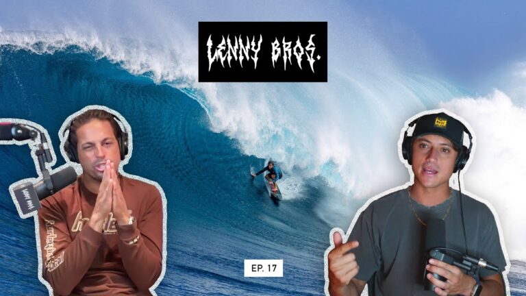 What It Takes to Get Barreled at JAWS (Swell Recap) - LENNY BROS. EP. 17