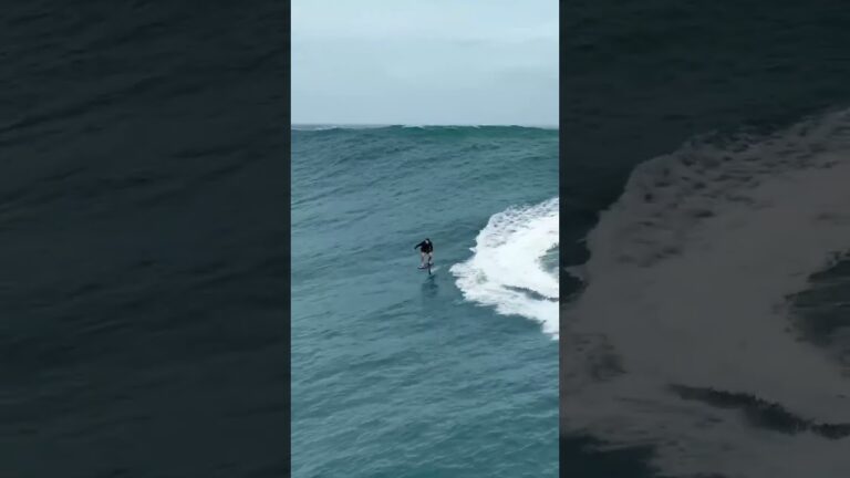Mark Zuckerberg Foil Surfing in Hawaii