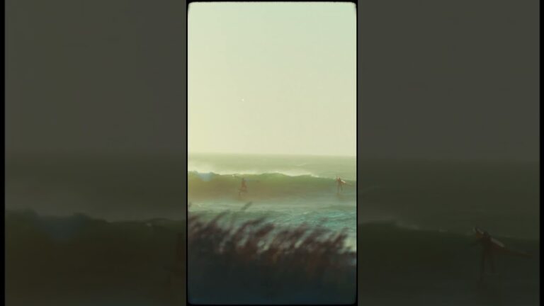 Wingfoilers sharing a massive wave #wingfoiling