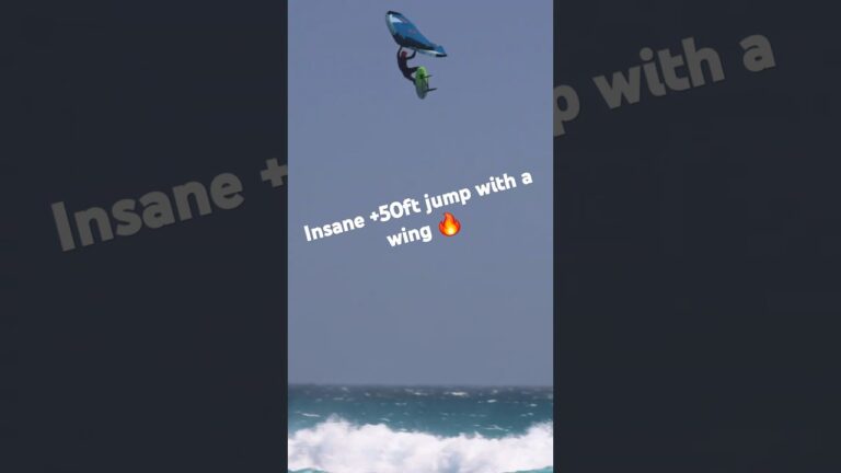 SURVIVING +50ft Jumps on a wing