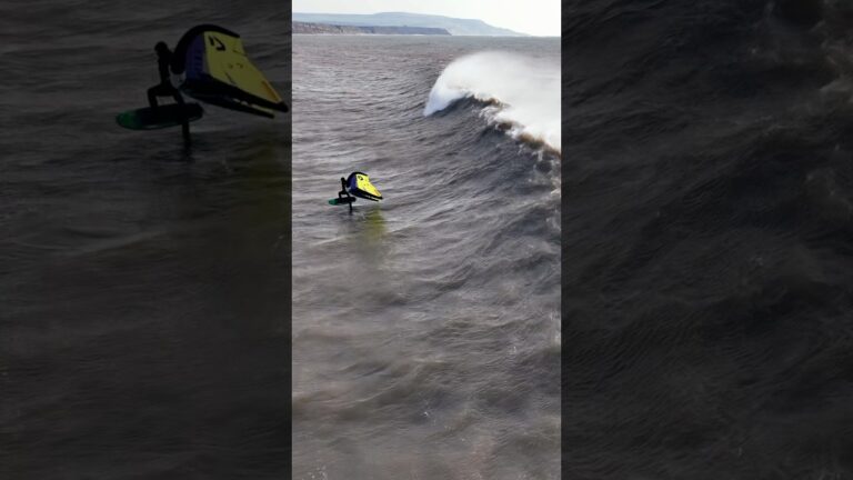 Epic wing foil shred! #courtintheact #surf #watersport #foilwing #wingfoil #foilhub #foilsurfing