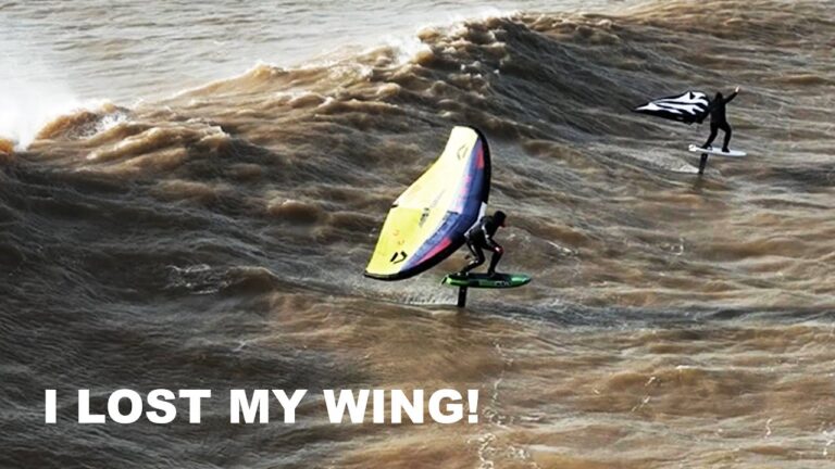 THE BEST WING FOIL SESSION EVER? I LOST MY WING!!!
