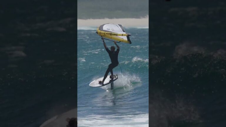 Effortless Flow: @willow.surfs Kitesurfing in St. Francis Bay! | Filmed by @mich.roberts