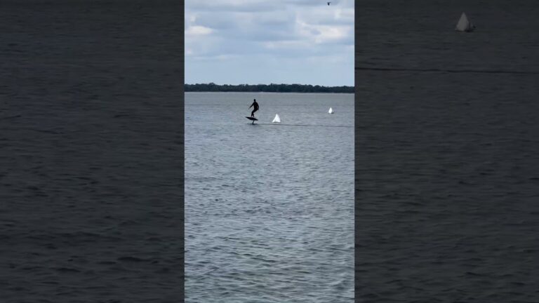 SFT - Surf Foil World Tour competitors are warming up at Foiling Week Pensacola 2025