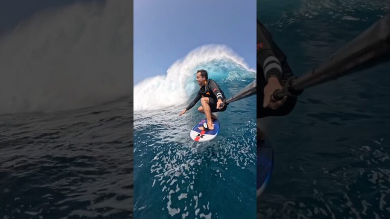 Foiling Jaws #bigwavesurfing