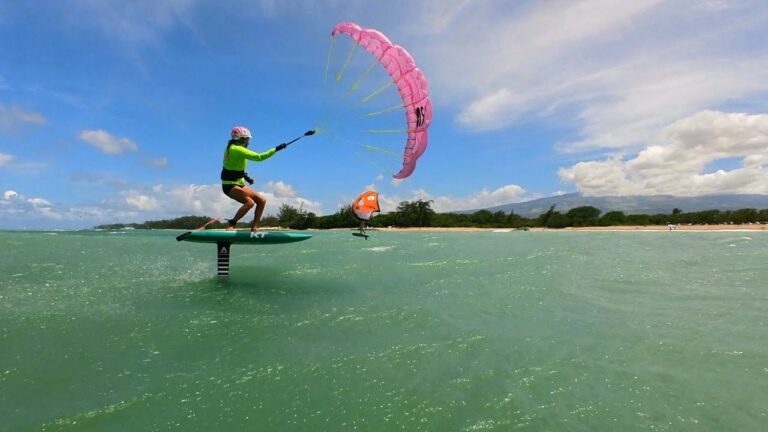 When the ocean is calling we go foiling