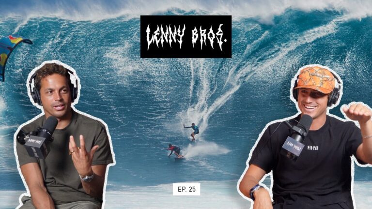 The Biggest JAWS Has Ever Been In April? (Swell Recap) - LENNY BROS. EP. 25