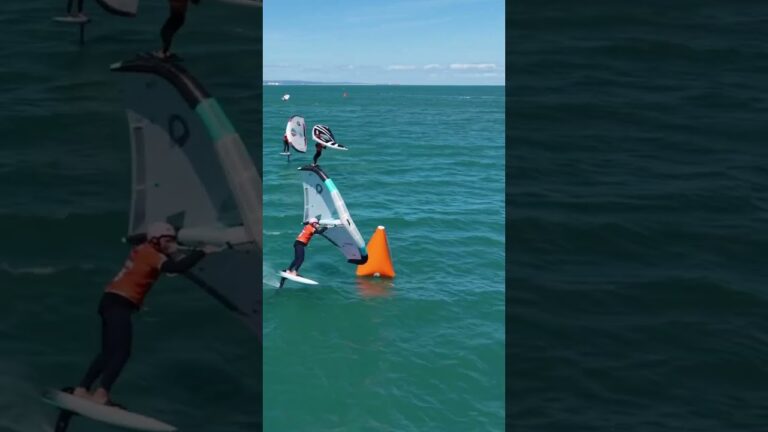 A win for Italy! Francesco Cappuzzo #wingfoiling #worldcup #leucate #winner