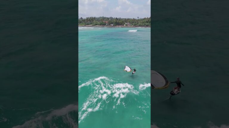 Exploring Sri Lanka's Waves - Epic Wingfoiling Adventure! #ridecore #wingfoil