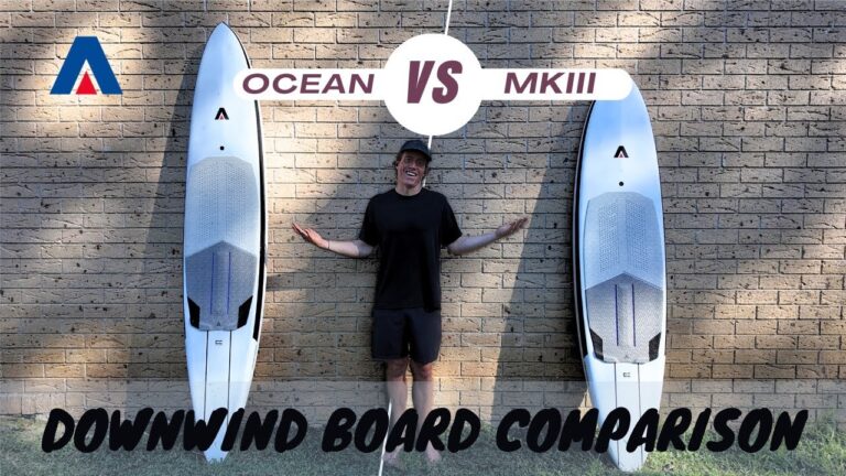 Comparing the Armstrong Ocean and MK III Downwind Boards - LIVE REVIEW
