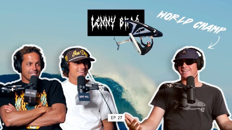 Is Wing Foiling The Sport of the Future? (w/ CASH BERZOLLA) - LENNY BROS. EP. 27