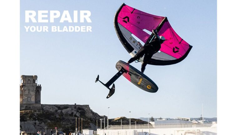 How To Repair A WING-FOIL BLADDER on your Leading Edge!