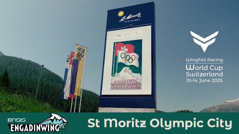 Ensis ENGADINWING 2025 WingFoil Racing World Cup Switzerland - St Moritz Olympic City
