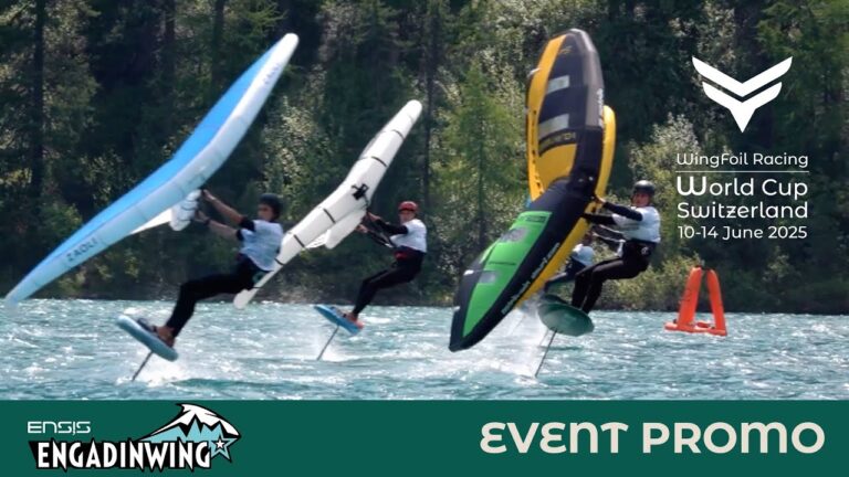 Ensis EngadinWing 2025 WingFoil Racing World Cup Switzerland - promo