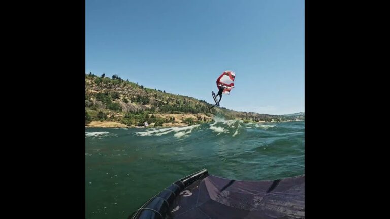 Finally getting close on some front flips! @afsfoils #foilboard #wingfoil #foil #pumpfoil #dockstart