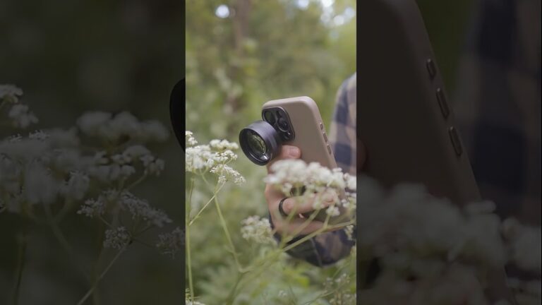 Cinematic gear that fits in your pocket - The SANDMARC Macro 100mm Lens for iPhone