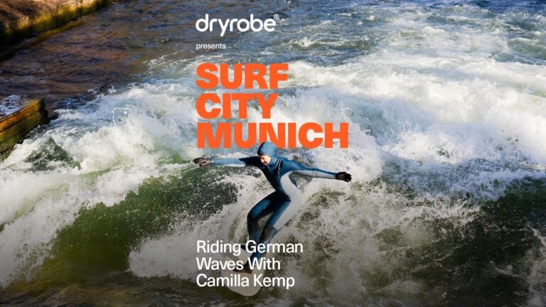 Surf City Munich - Riding German Waves With Camilla Kemp