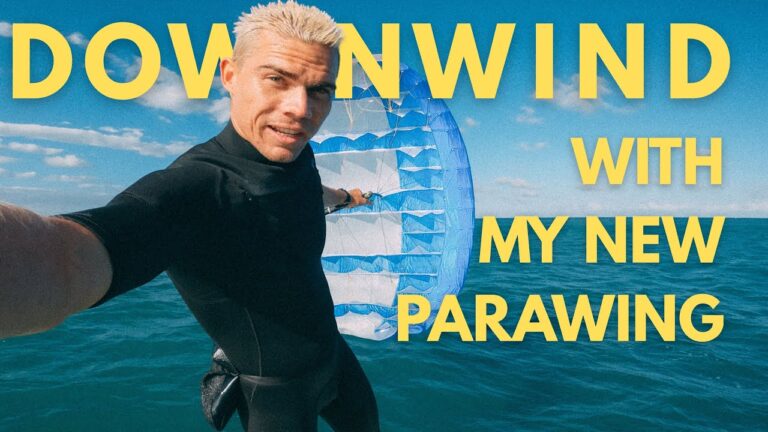 Downwind With My New PARAWING