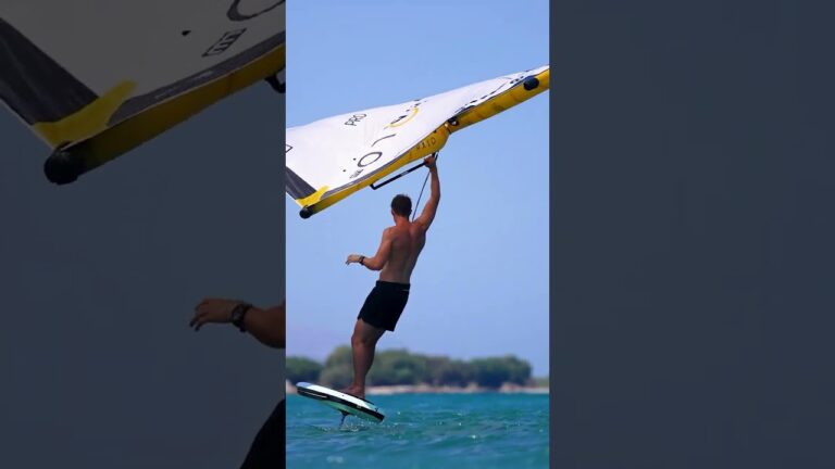 Wind Season in Greece: Fabian Moser's Halo Pro LW Wingfoiling Adventure