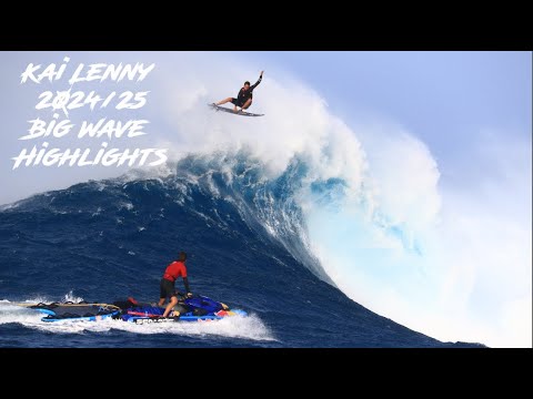 Big Wave Surfer of the Year Nominee - 2024/25 Kai Lenny Highlights