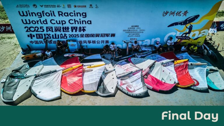 2025 WingFoil Racing World Cup China - Day 5