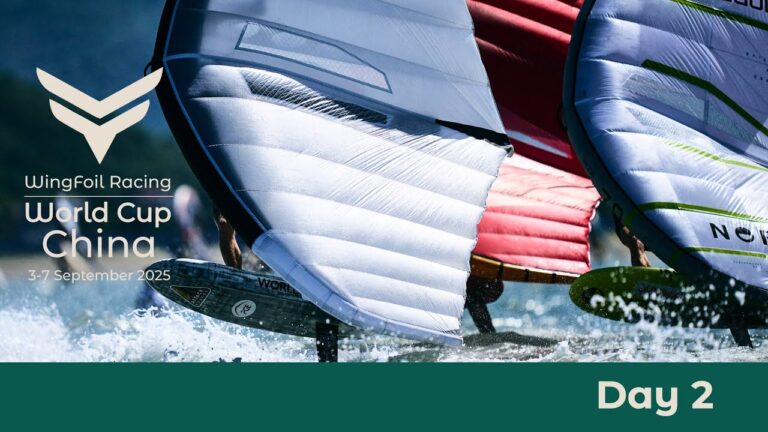 2025 WingFoil Racing World Cup China - Day 2