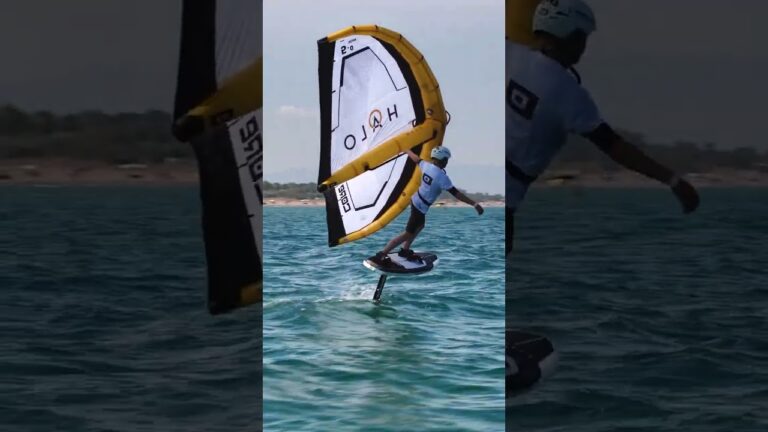 Epic Moves in Costa Brava with @t_h_e_o_b_4 - Wing Foiling Fun! @manelarpa​ #ridecore #wingfoil
