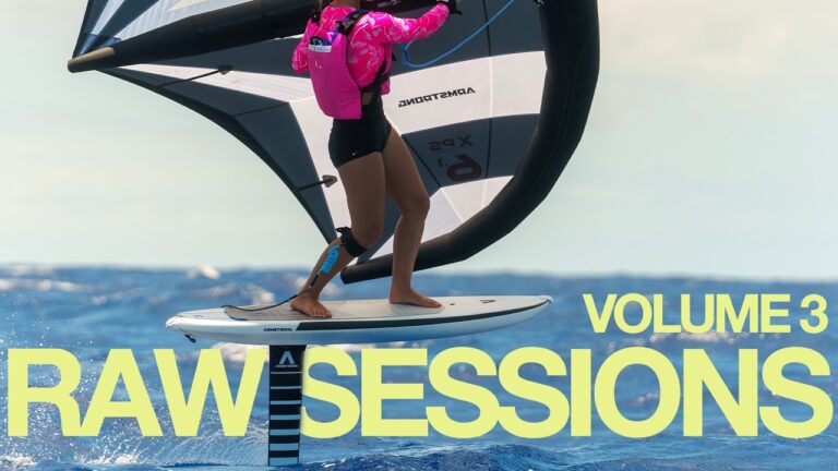 Foiling the Hawaiian Coast with Anna Kalabukhova - Raw Sessions Vol. 3