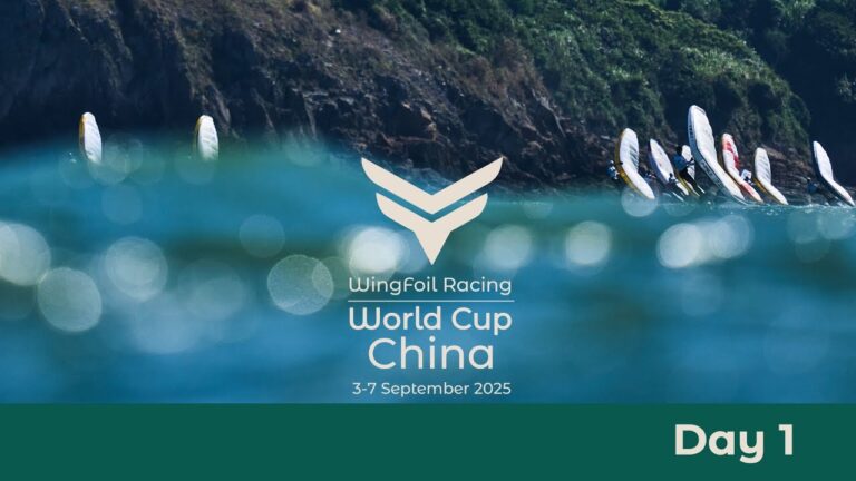 2025 WingFoil Racing World Cup China - Day 1