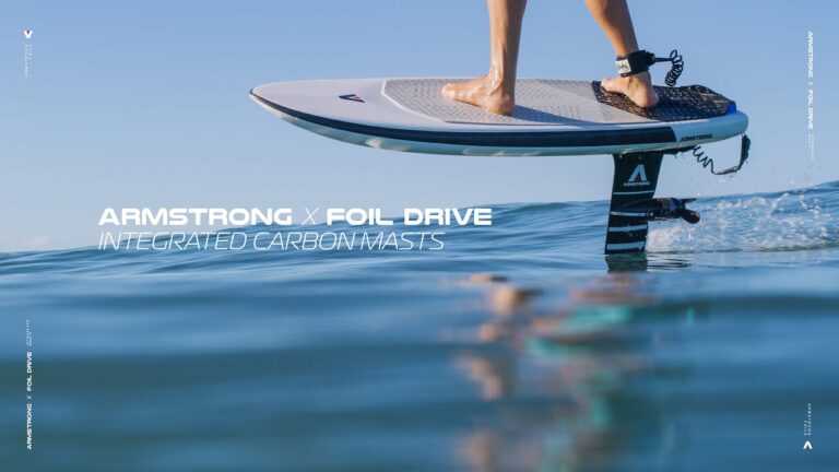 ARMSTRONG x FOIL DRIVE Integrated Carbon Masts | The session multiplier