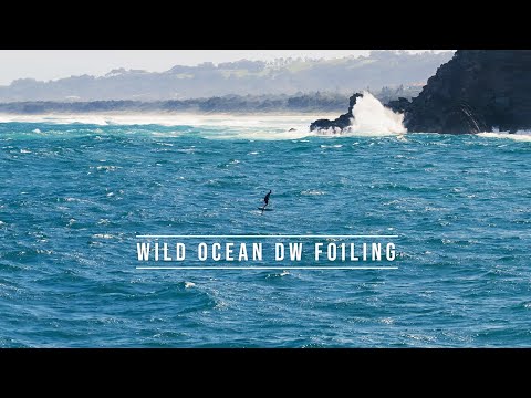 Wild Ocean Downwind Foil Run - Zane Westwood