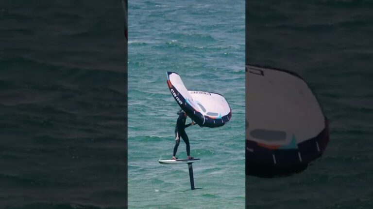 Epic Wingfoiling Tricks in Portugal with Lucas Kite & Halo | @supernothing_ofc #ridecore