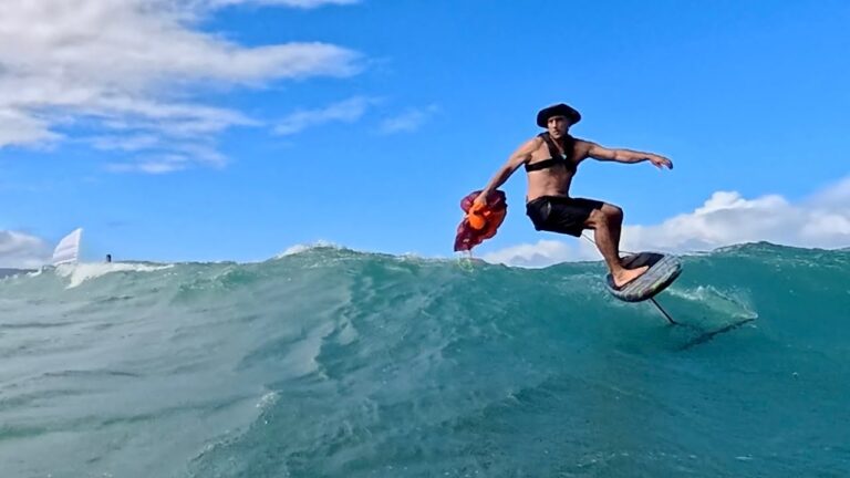 Kenny scored an action packed first day back at Ka'a Foil Park