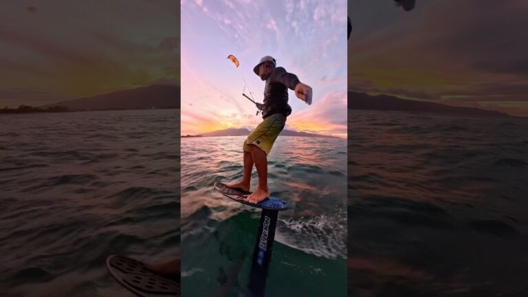 I want to take you far away to a place you’ve never known #maui #kitefoil #foiling #shorts
